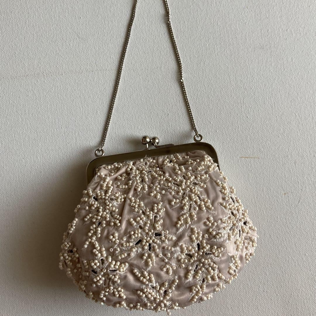 Dolce & Gabbana Party Bag Purse Off White Authentic