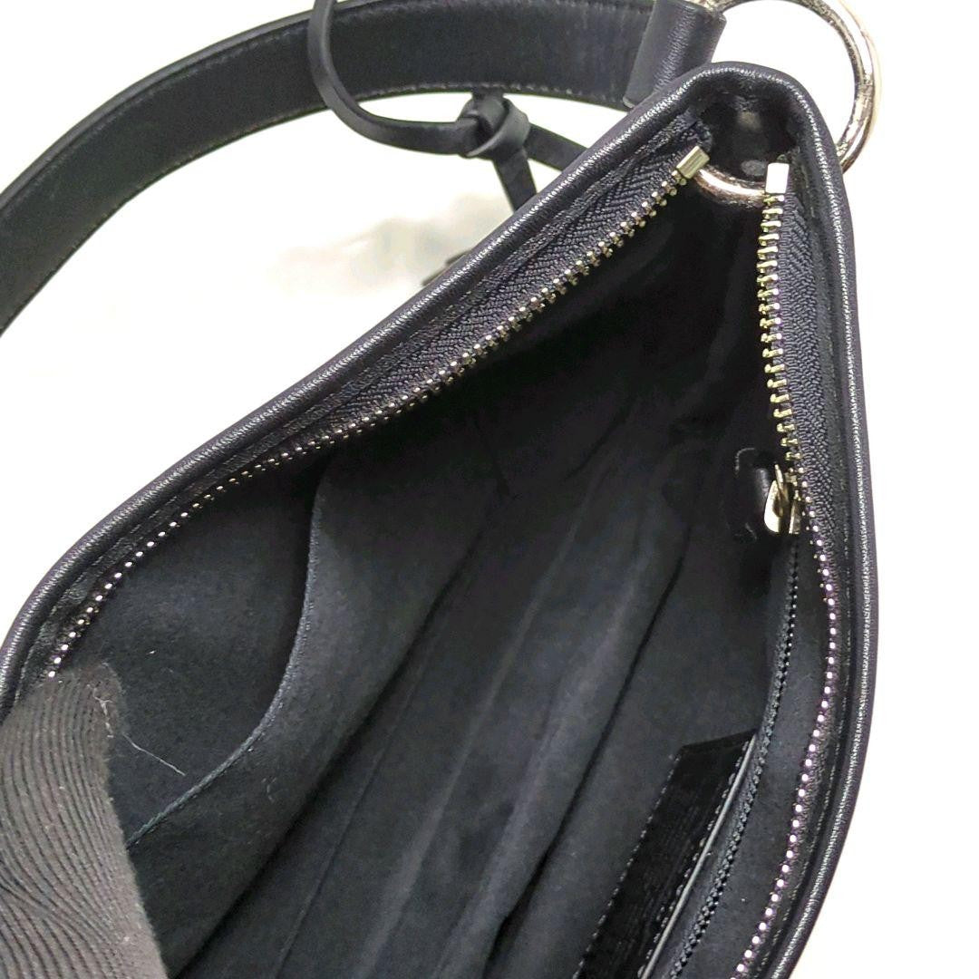 COACH Shoulder Bag Purse 26601 Leather Black Authentic