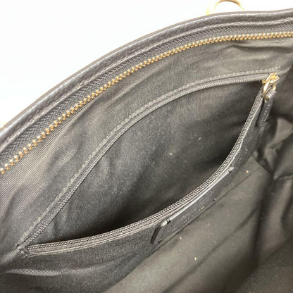 COACH Hand Bag Tote Purse 2way Leather Black Authentic