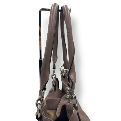 COACH Hand Bag Tote Purse Leather Brown Authentic