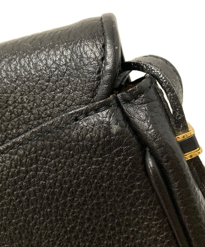 BURBERRYS Shoulder Bag Purse Nova Check Black Authentic