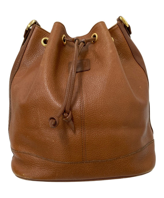 BURBERRYS Shoulder Bag Purse Nova Check Brown Authentic