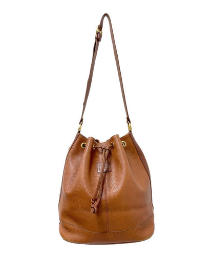 BURBERRYS Shoulder Bag Purse Nova Check Brown Authentic