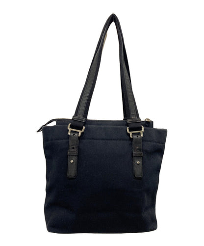 Saint Laurent Hand Bag Tote Purse YSL Cassandra Black Authentic