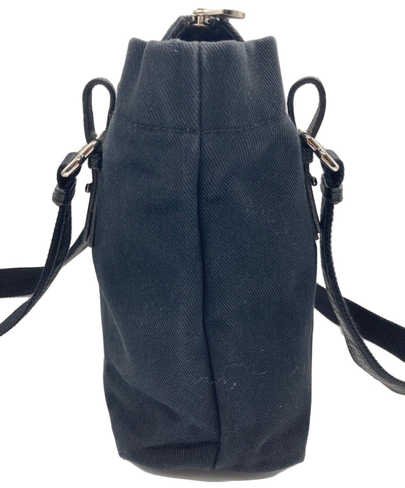 Saint Laurent Hand Bag Tote Purse YSL Cassandra Black Authentic