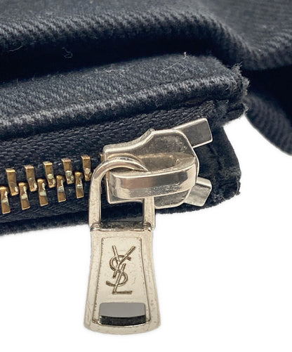 Saint Laurent Hand Bag Tote Purse YSL Cassandra Black Authentic