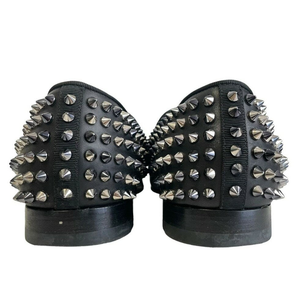 Christian Louboutin Slip-ons Shoes Sneakers Studs EU 41.5 US 8.5 Black Authentic
