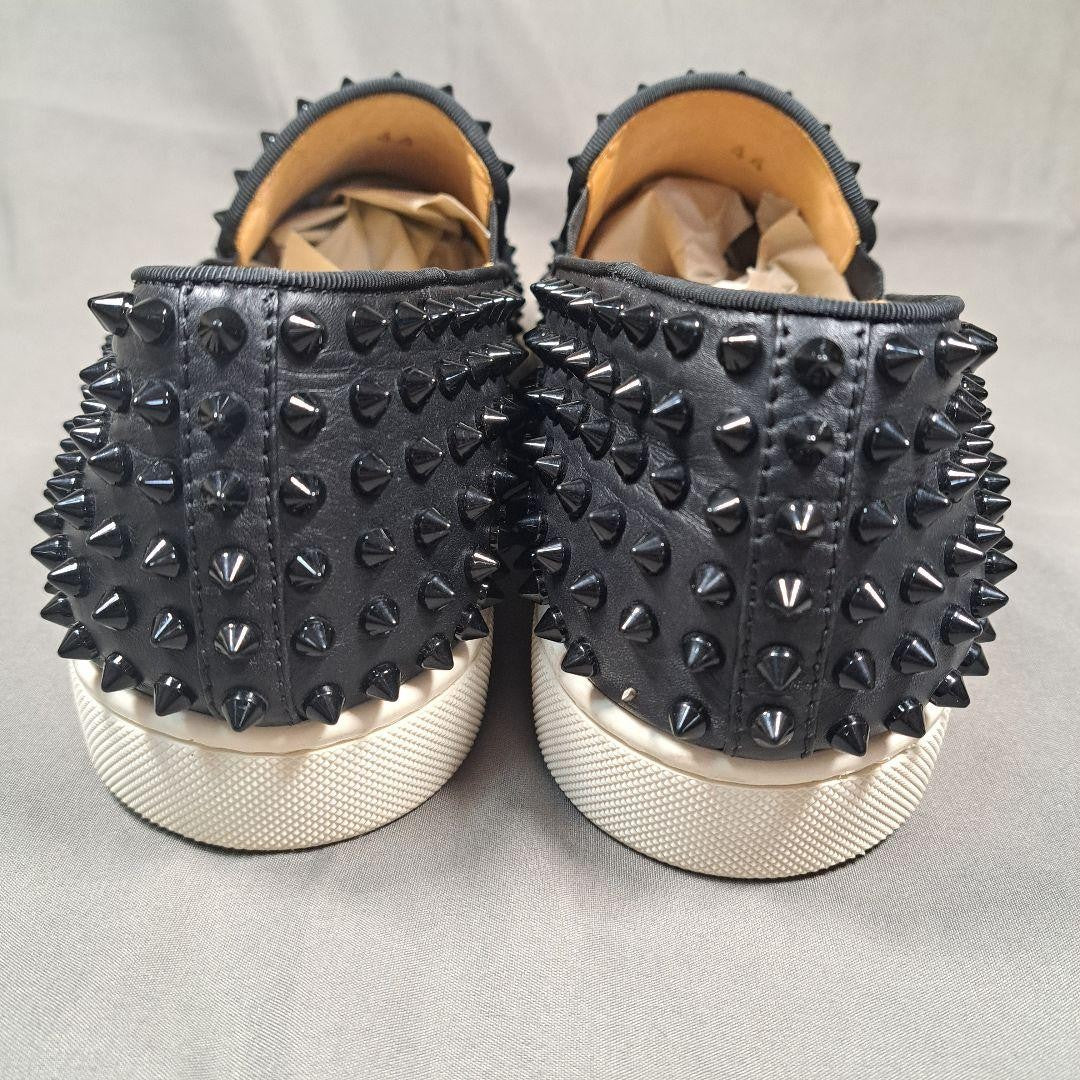 Christian Louboutin Sneakers Shoes Low-Cut Studs EU 44 US 11 Authentic