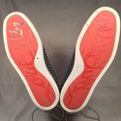 Christian Louboutin Sneakers Shoes Low-Cut Studs EU 44 US 11 Authentic