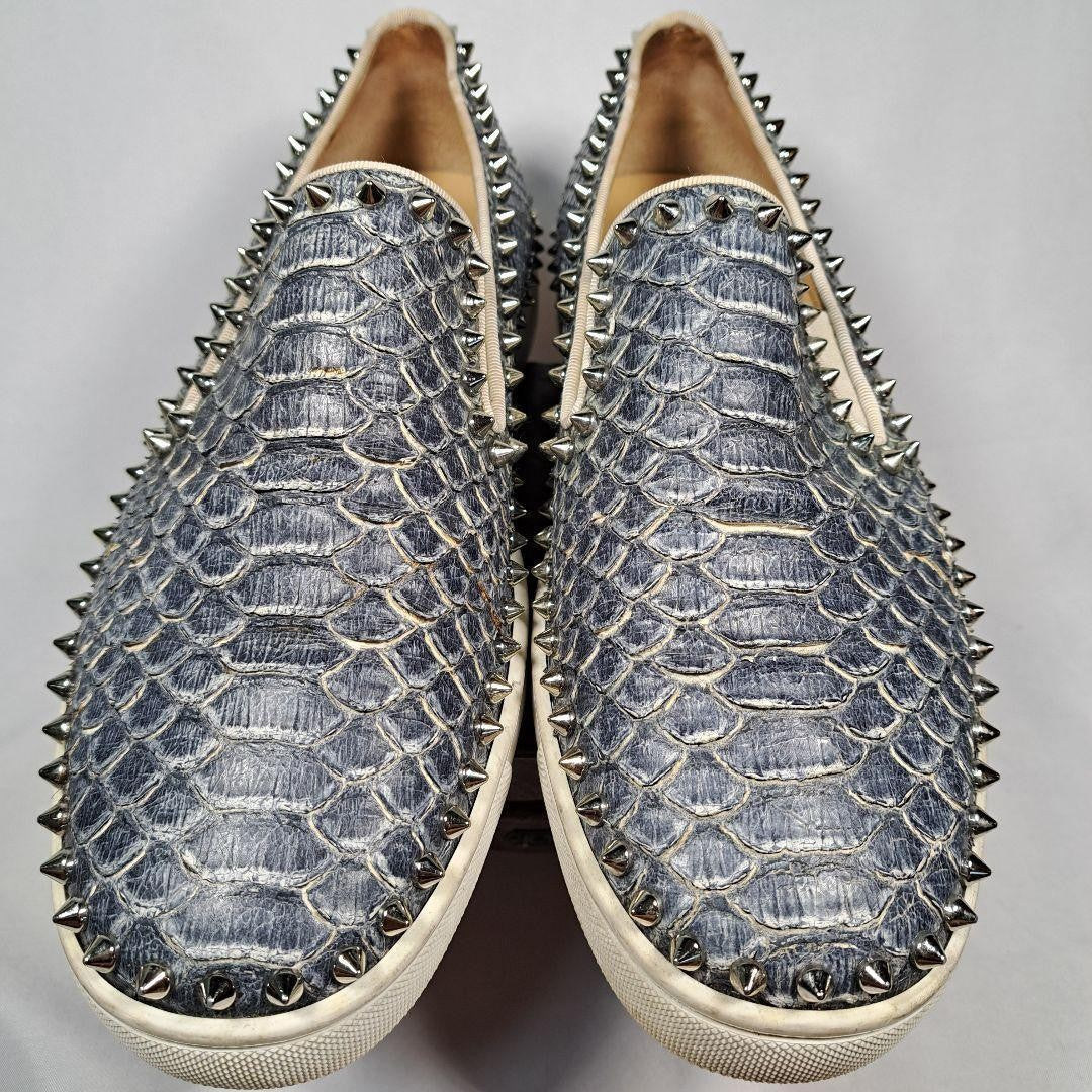 Christian Louboutin Slip-ons Shoes Sneakers Studs EU 41 US 8 Authentic