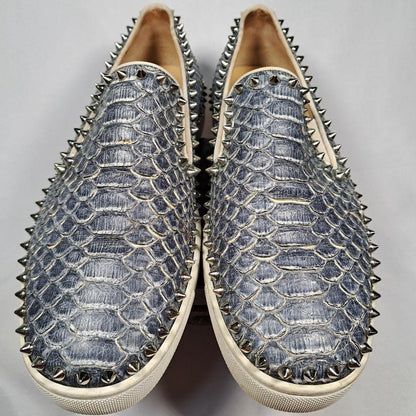 Christian Louboutin Slip-ons Shoes Sneakers Studs EU 41 US 8 Authentic