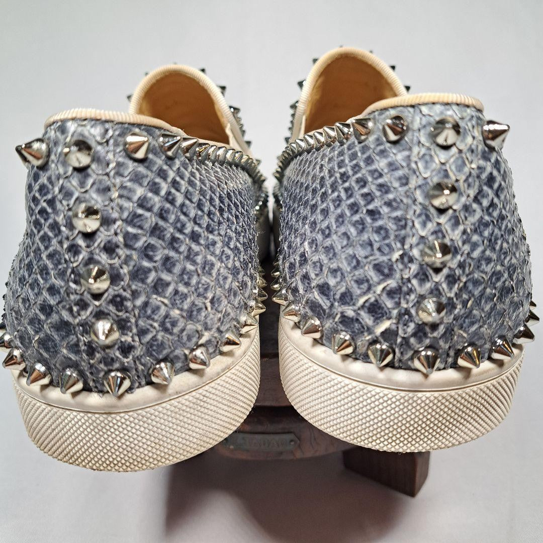 Christian Louboutin Slip-ons Shoes Sneakers Studs EU 41 US 8 Authentic