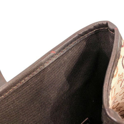 CELINE C Macadam Purse Bag Handbag tote bag shoulder bag Brown Authentic Used
