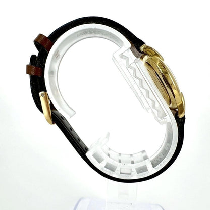 FENDI 410L Quartz Watch Wristwatch FF Logo Gold Women's Authentic