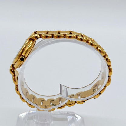 FENDI Watch Wristwatch FF Gold Women's Authentic
