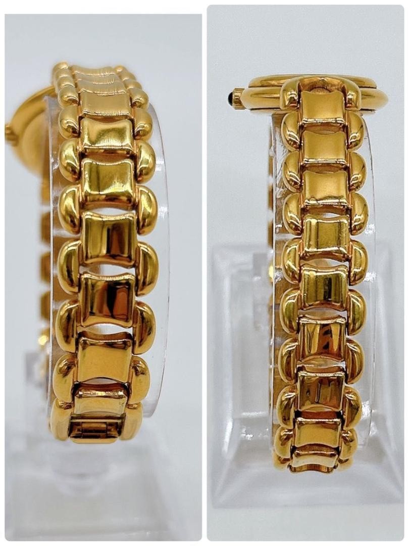 FENDI Watch Wristwatch FF Gold Women's Authentic