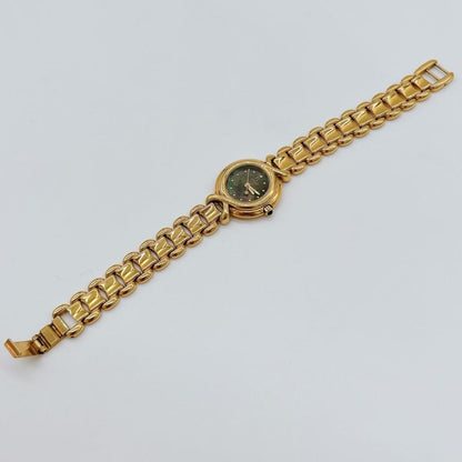 FENDI Watch Wristwatch FF Gold Women's Authentic