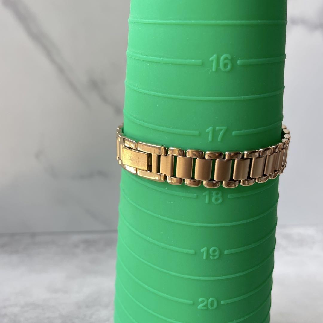 Saint Laurent Quartz Watch Wristwatch YSL Cassandra Gold Women's Auth