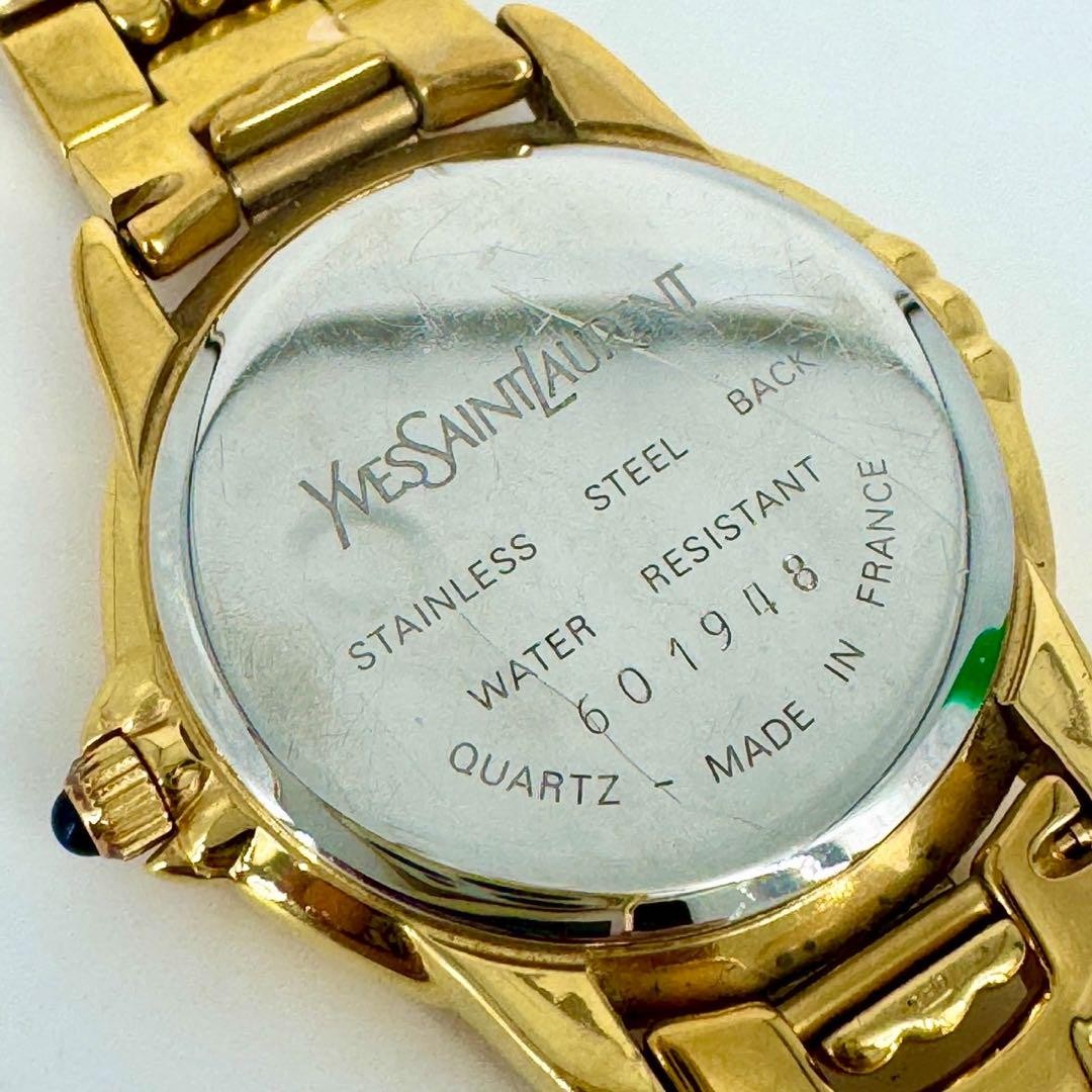 Saint Laurent Watch Wristwatch YSL Cassandra Gold Women's Authentic