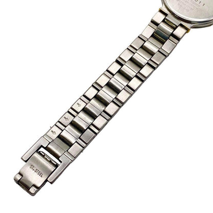 Saint Laurent Quartz Watch Wristwatch YSL Cassandra White Silver Women's Auth