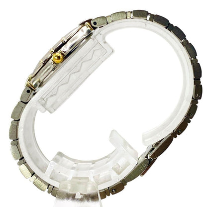 Saint Laurent Quartz Watch Wristwatch YSL Cassandra White Silver Women's Auth