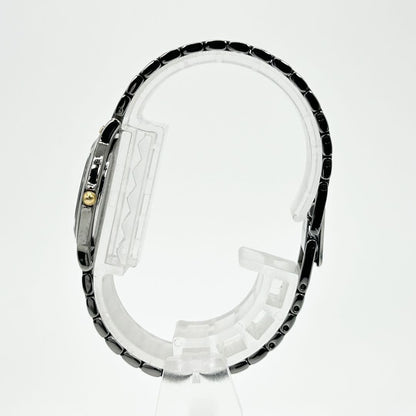 Saint Laurent Quartz Watch Wristwatch YSL Cassandra Silver Women's Auth