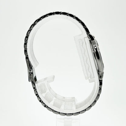 Saint Laurent Quartz Watch Wristwatch YSL Cassandra Silver Women's Auth