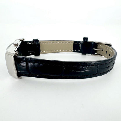 Saint Laurent Quartz Watch Wristwatch YSL Cassandra Black Women's Auth