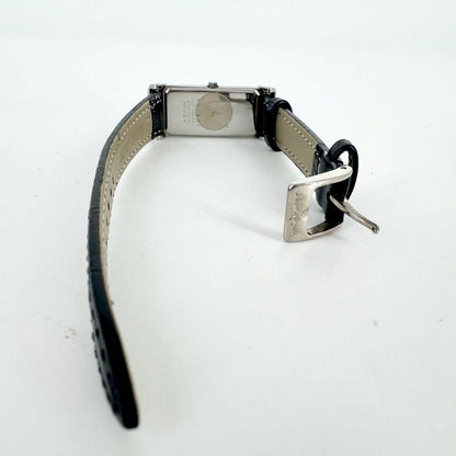 Saint Laurent Quartz Watch Wristwatch YSL Cassandra Black Women's Auth
