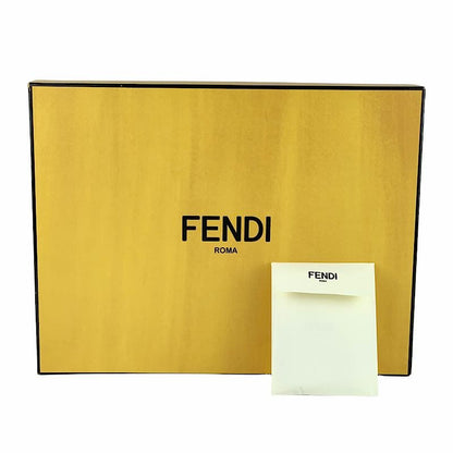 FENDI Short Boots Shoes EU 38 US 8 Fabric Satin Black Authentic