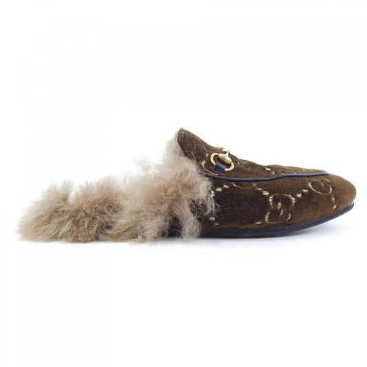 GUCCI Shoes Horse Bit EU 36 US 6 Brown Authentic