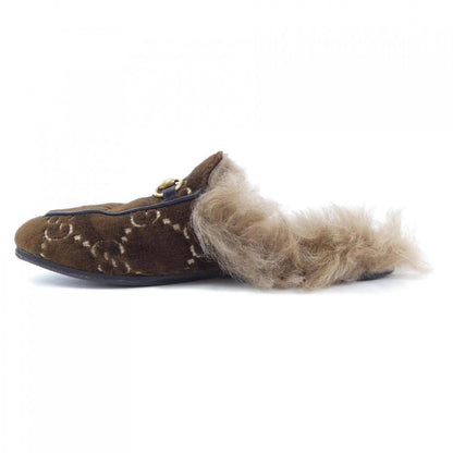 GUCCI Shoes Horse Bit EU 36 US 6 Brown Authentic