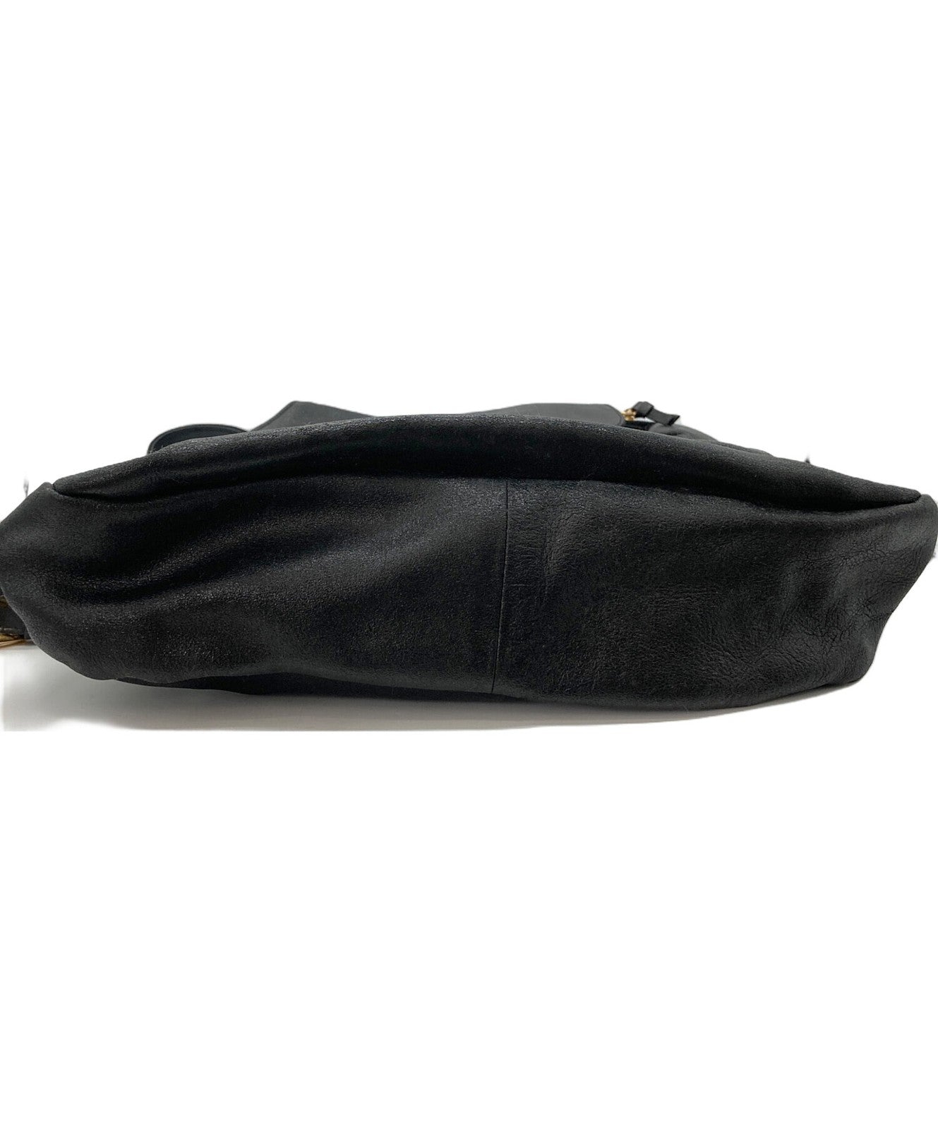 VERSACE Backpack Medusa Leather Black Authentic