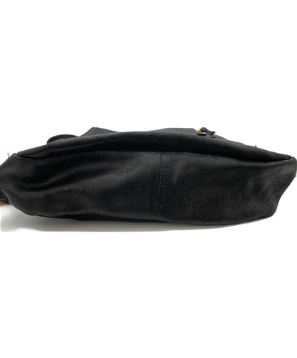 VERSACE Backpack Medusa Leather Black Authentic