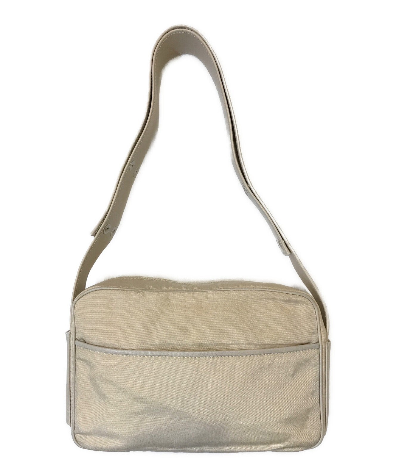 LOEWE shoulder bag Canvas Beige Authentic Women's  Used