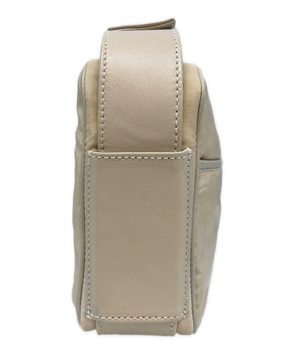 LOEWE shoulder bag Canvas Beige Authentic Women's  Used