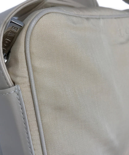 LOEWE shoulder bag Canvas Beige Authentic Women's  Used