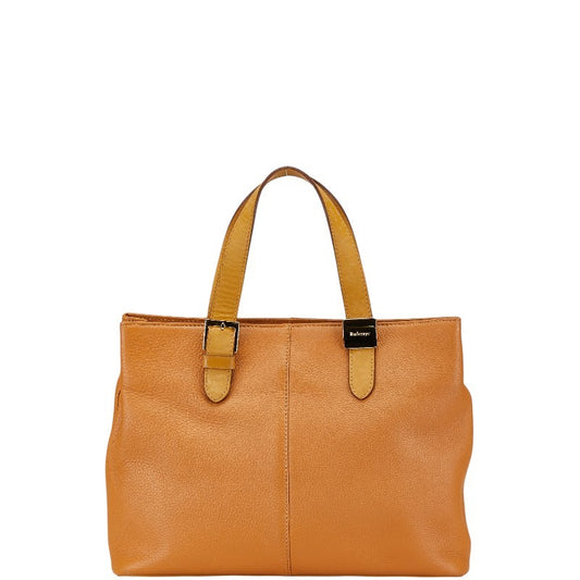 Burberry Nova Check purse Shadow Horse Handbag Camel Brown Leather Women's Used