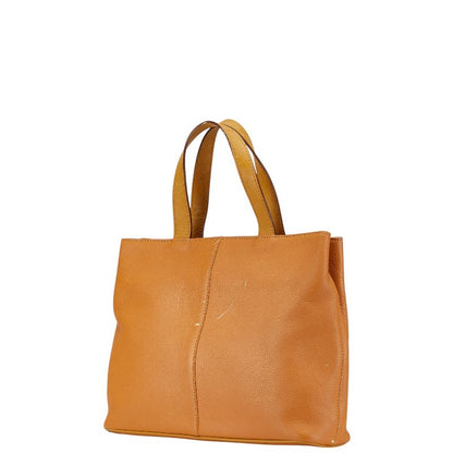 Burberry Nova Check purse Shadow Horse Handbag Camel Brown Leather Women's Used