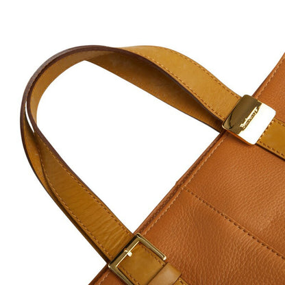 Burberry Nova Check purse Shadow Horse Handbag Camel Brown Leather Women's Used