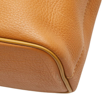 Burberry Nova Check purse Shadow Horse Handbag Camel Brown Leather Women's Used