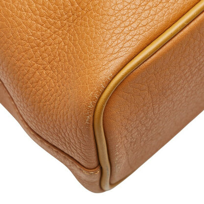 Burberry Nova Check purse Shadow Horse Handbag Camel Brown Leather Women's Used