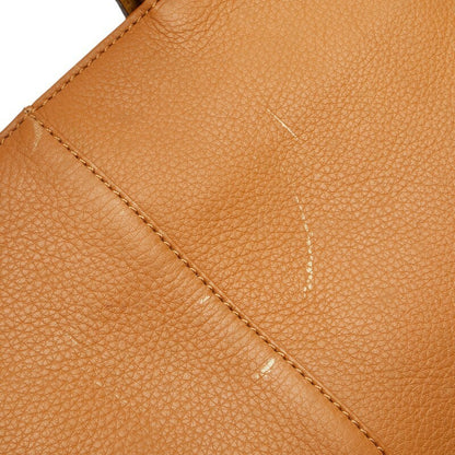Burberry Nova Check purse Shadow Horse Handbag Camel Brown Leather Women's Used