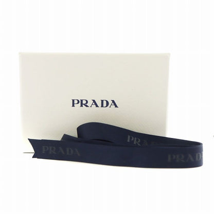 PRADA Key Ring Keychain Bag Charm Robot White Black Red Authentic