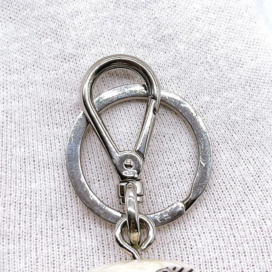 PRADA Key Ring Keychain Bag Charm Robot Nancy Gold Authentic