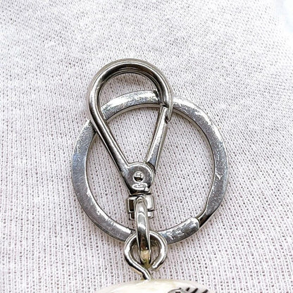 PRADA Key Ring Keychain Bag Charm Robot Nancy Gold Authentic