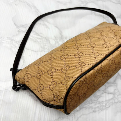 GUCCI Accessory Pouch GG Canvas Authentic