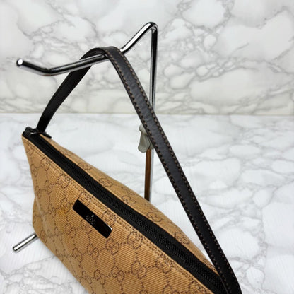 GUCCI Accessory Pouch GG Canvas Authentic