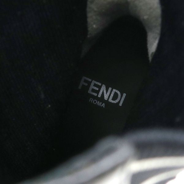 FENDI Boots Shoes EU 37 US 7 Black Authentic