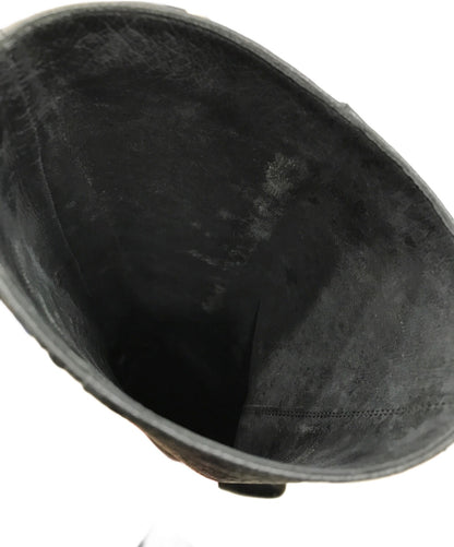FENDI Long Boots Shoes EU 36.5 US 6.5 Black Authentic